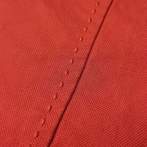 8P LOFT red orange back zip PENCIL SKIRT 8 petite - Picture 11 of 11